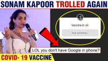 Sonam Kapoor TROLLED For Asking About COVID-19 Vaccine