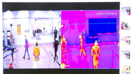 كاميرات حرارية في مترو بنما لتحديد المصابين المحتملين بفيروس كورونا