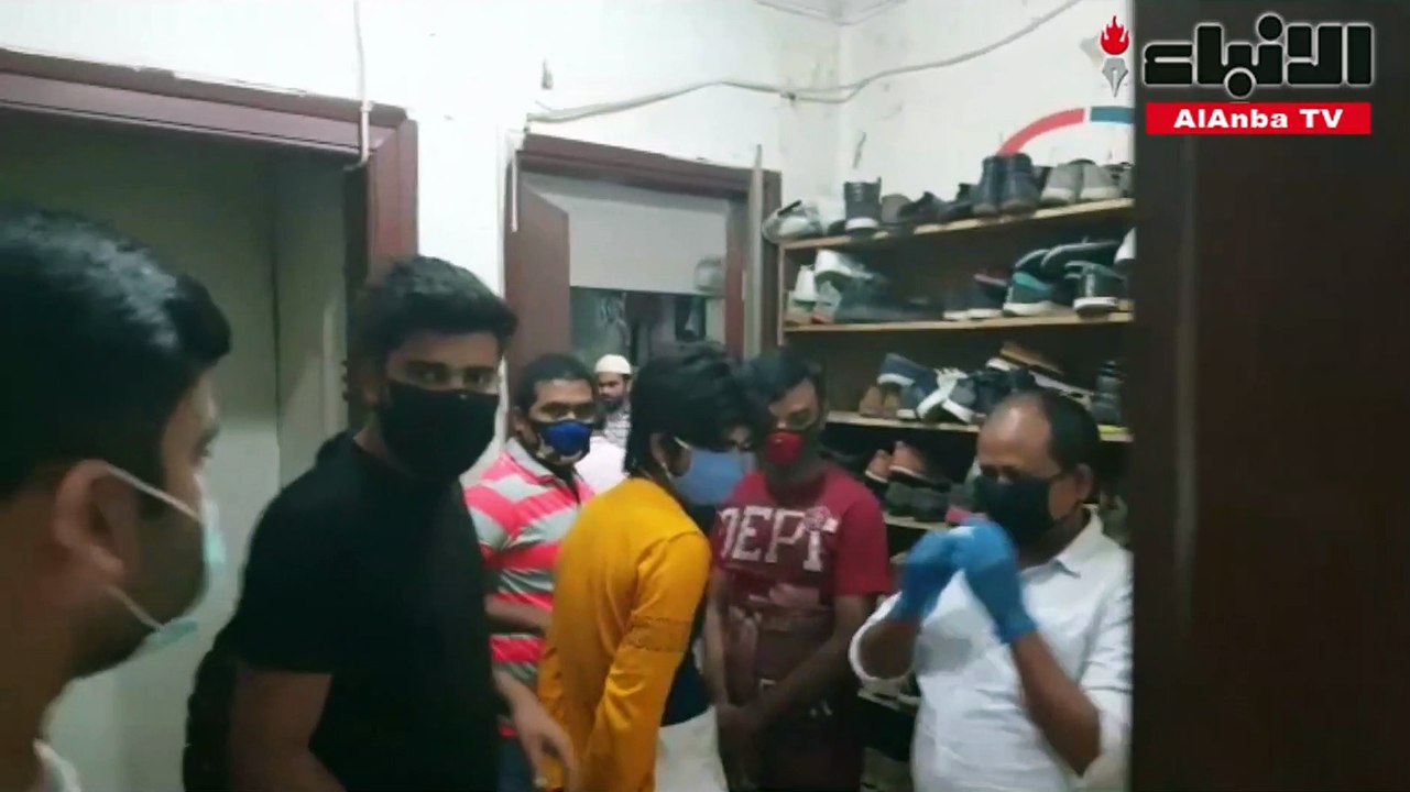 محافظ العاصمة الشيخ طلال الخالد يتفقد بنفسه أوضاع عمارة في المرقاب