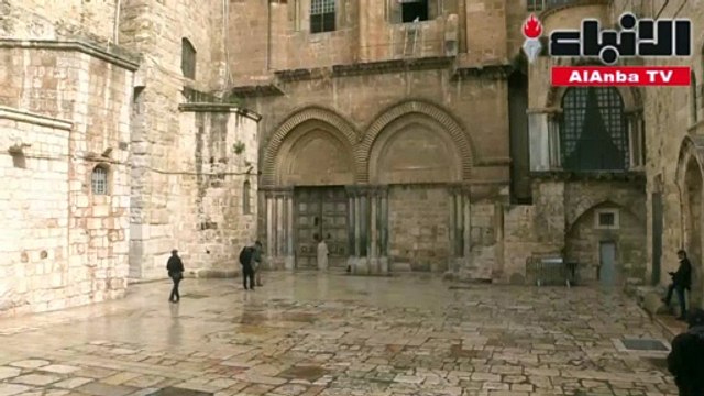 كنيسة القيامة في القدس مغلقة في عيدها