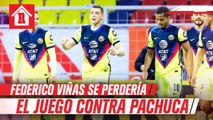 Federico Viñas tiene problemas musculares y se perdería el partido vs Pachuca