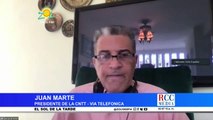 Juan Marte presidente CNTT dice para los transportistas es buena noticia no suban precios del GLP