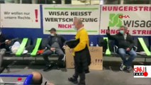 Almanya'da işten çıkarılmak istenen 230 kişi açlık grevinde