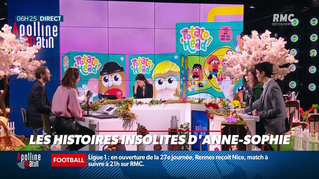 "Les 3 histoires d'Anne-Sophie" : Un homme simule un kidnapping pour ne pas aller travailler, la marque Monsieur Patate va disparaitre, et un mouton errant délesté de 35kg de laine - 26/02