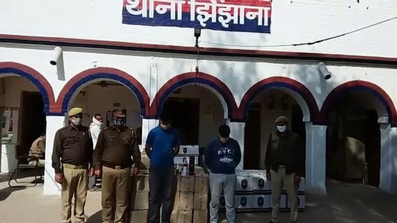 शामली: मेरठ एसटीएफ की छापेमारी 159 अवैध शराब पे...