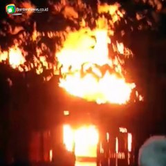 Kebakaran di Pandeglang, Majelis Taklim Ludes Terbakar