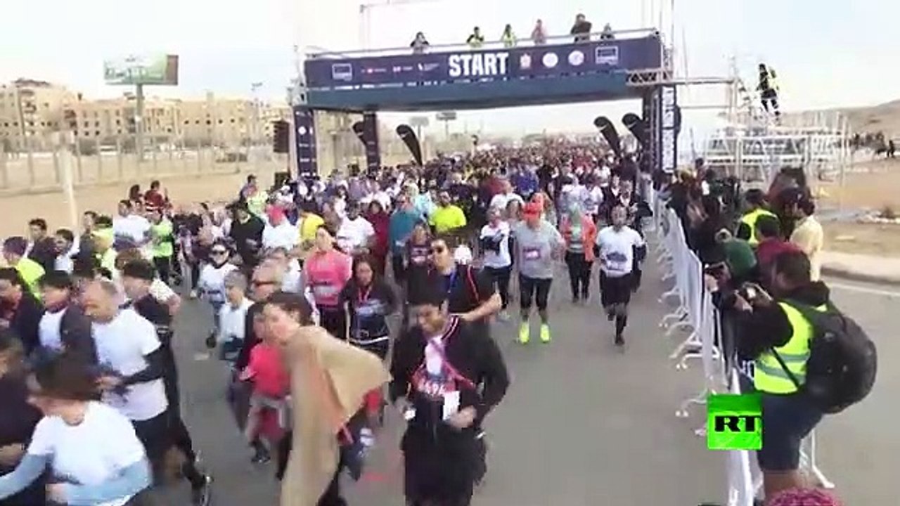 ماراثون في بلاد الأهرامات