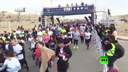 ماراثون في بلاد الأهرامات