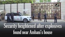 Security heightened after explosives found near Ambani’s house
