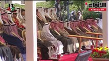 صاحب السمو الأمير الشيخ صباح الأحمد حضر مراسم رفع العلم في قصر بيان