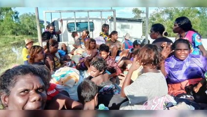 Remote residents spend another night in evacuation centre