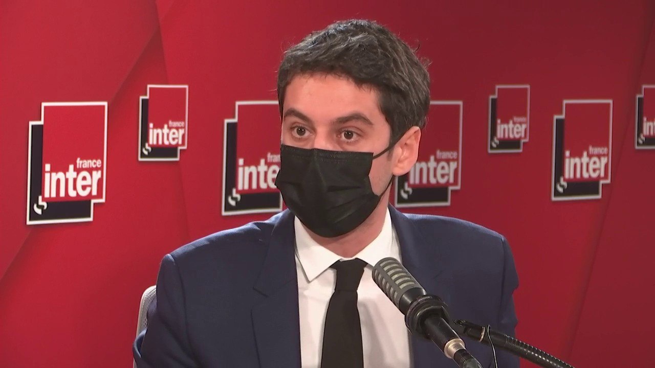 Gabriel Attal : "Les tests salivaires sont un vrai progrès dans la lutte contre l'épidémie. Aujourd'hui, on est à quelques dizaines de milliers. On espère à la mi-mars atteindre l'objectif de plusieurs centaines de milliers de tests."