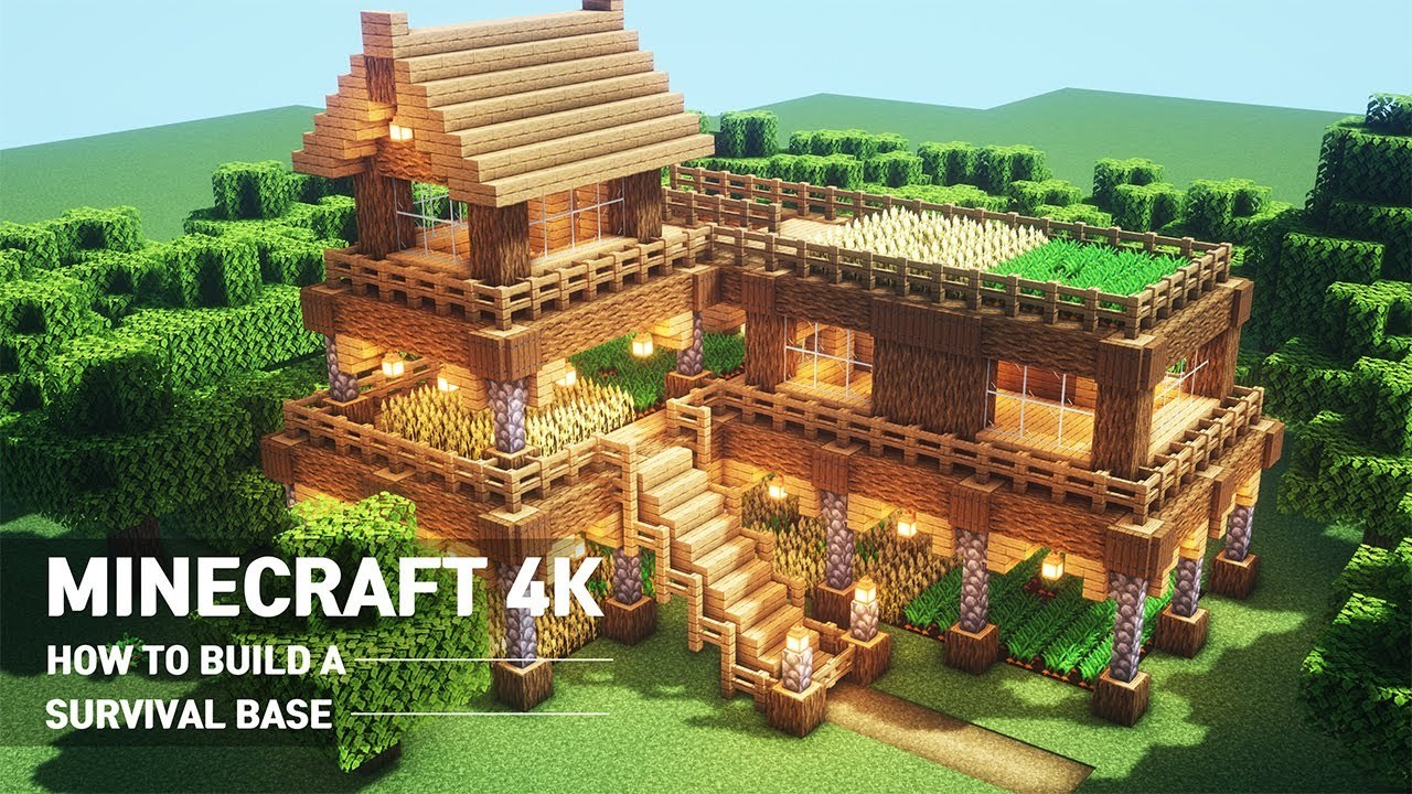 Ultimate Minecraft Survival Base With Everything You Want To Surviveal