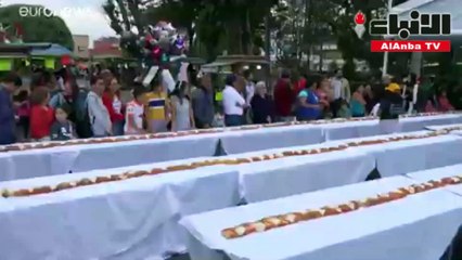 كعكة الملوك بطول نصف كيلومتر