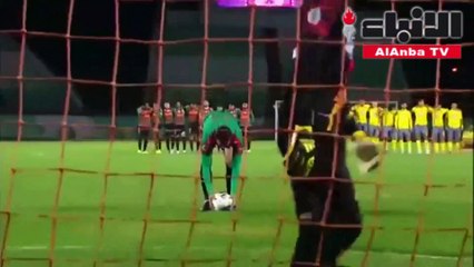 شاهد ما حدث للكرة لحظة لعب ضربات الترجيح