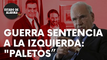 Alfonso Guerra sentencia a la izquierda: “Son unos paletos”