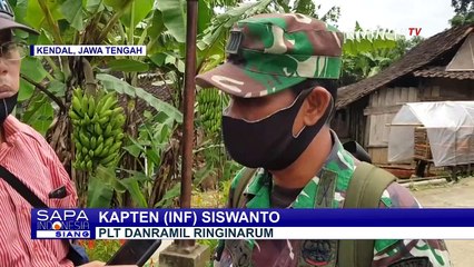 Lewati Jalanan Terjal, Anggota Babinsa Terjun ke Pelosok untuk Edukasi Protokol Kesehatan