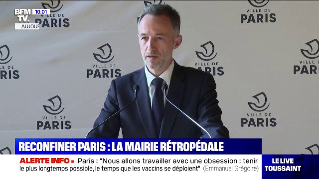 Reconfinement à Paris: la Mairie rétropédale