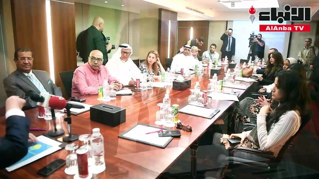 سفير كازاخستان لدى الكويت دولت يمبردييف عقد مؤتمراً صحافياً بمناسبة عيد رئيس الجمهورية