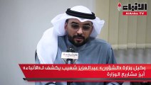 وكيل وزارة «الشؤون» عبدالعزيز شعيب يكشف لـ«الأنباء» أبرز مشاريع الوزارة