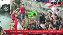 مواجهات وتدافع بين المحتجين والجيش اللبناني خلال فتحه لبعض الطرقات
