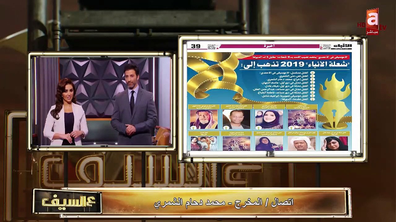 محمد دحام الشمري فوز لا موسيقى في الأحمدي بـ 6 جوائز في شعلة الأنباء