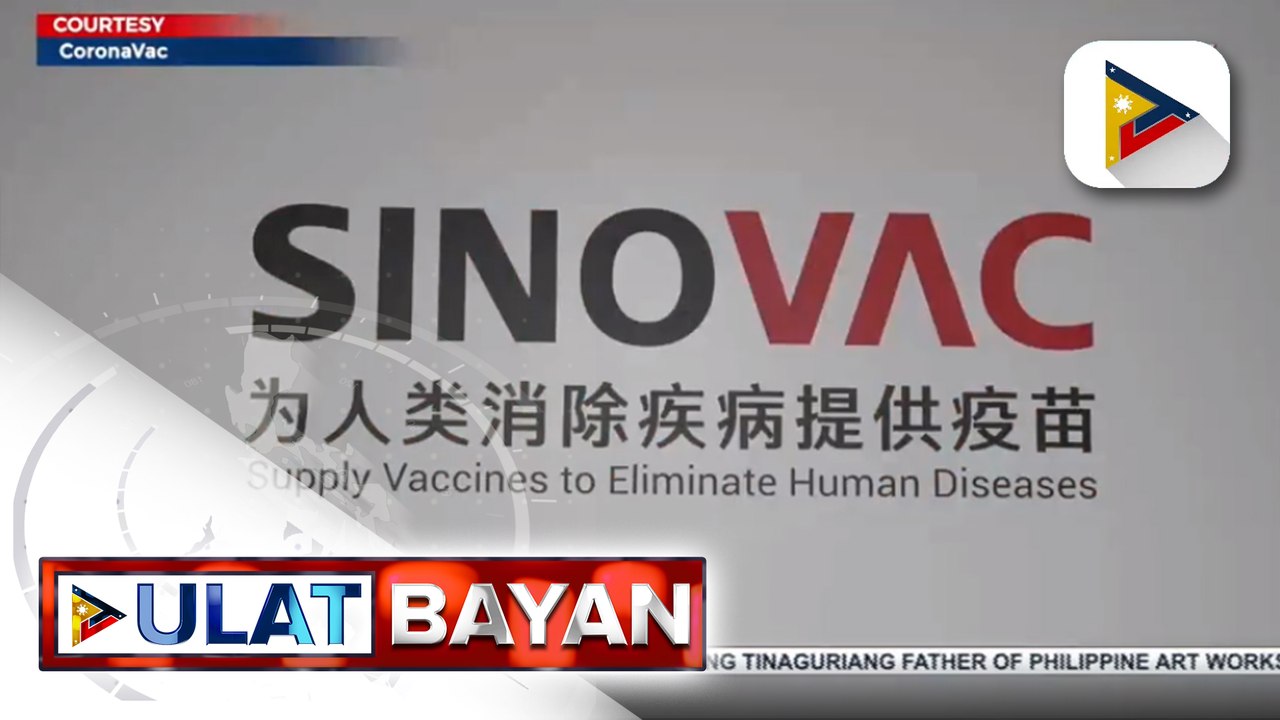 FDA: Nasa 50.4% ang efficacy rate ng Coronavac
