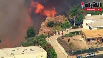 الحرائق تحاصر قصور المشاهير في لوس أنجلوس