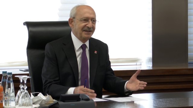 Kemal Kılıçdaroğlu, SOL Parti Heyeti'ni kabul etti