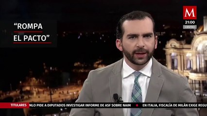 Milenio Noticias, con Alejandro Domínguez, 25 de febrero de 2021