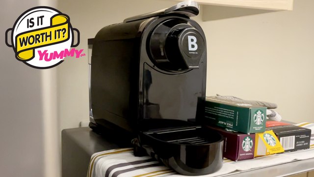 Is It Worth It: B. Coffee Co. Freshman Capsule Coffee Machine | Yummy PH