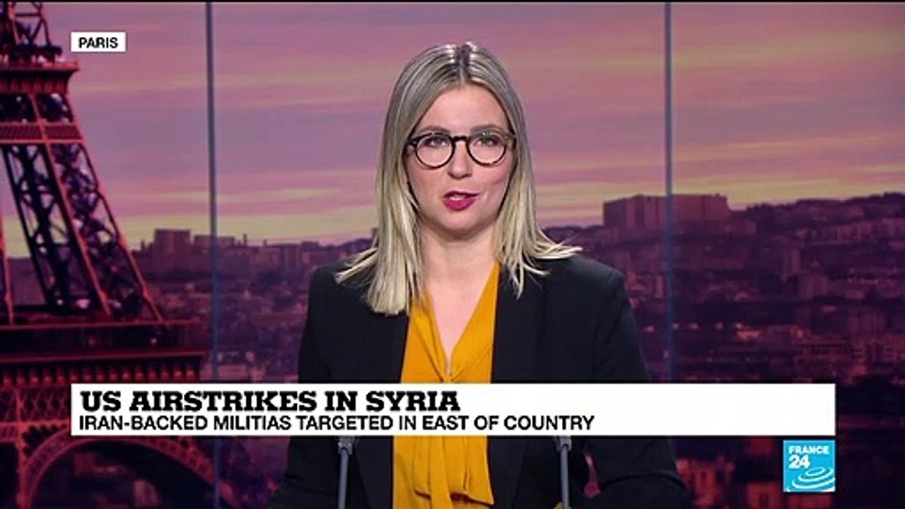 US strikes Iran-backed militias in Syria in Biden first