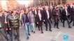Armenia opposition supporters rally in Yerevan, demand Pashinyan's resignation