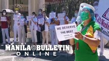 PGH health workers stage protest, demand safer vaccine