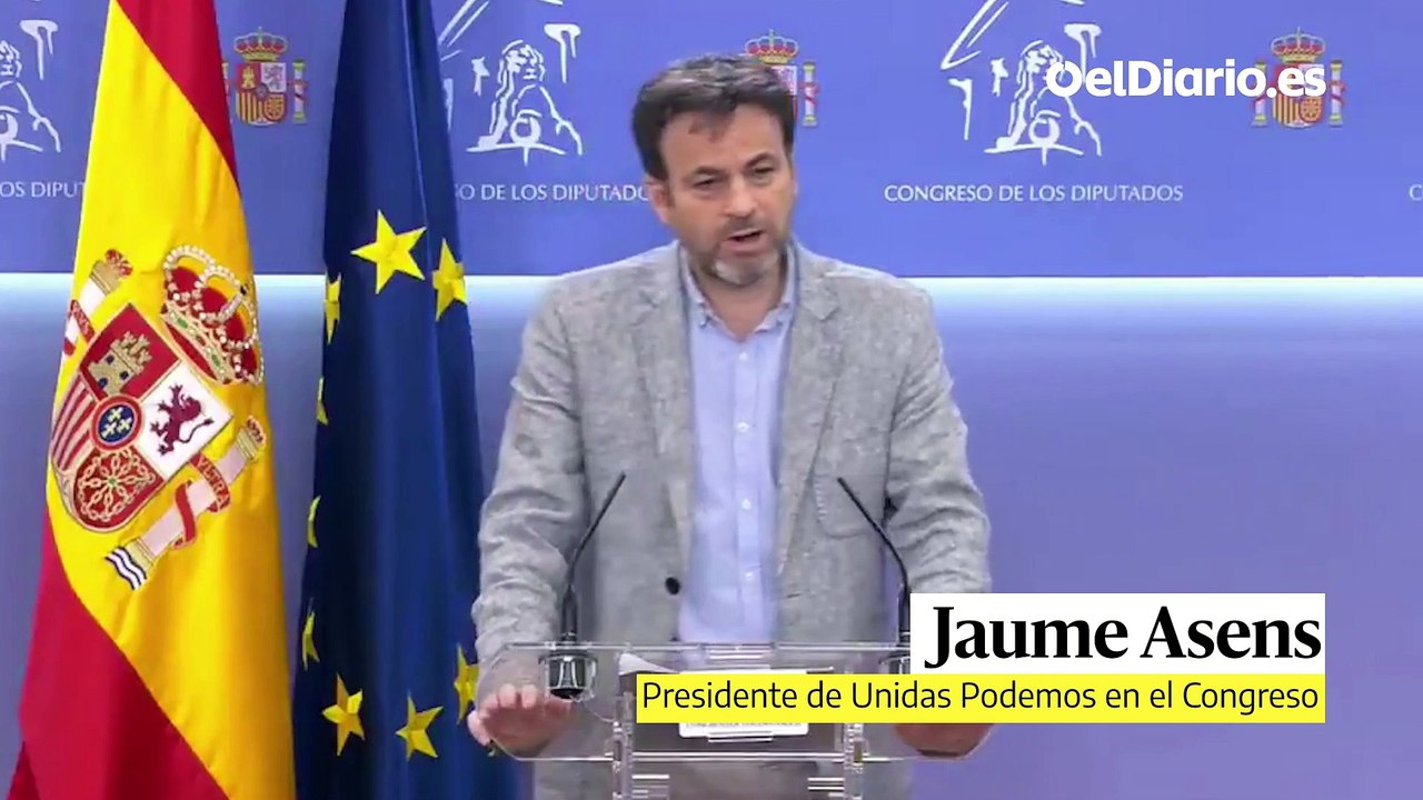 Unidas Podemos dice que la "pasividad" de Hacienda y la Fiscalía está permitiendo a Juan Carlos I "eludir la justicia"