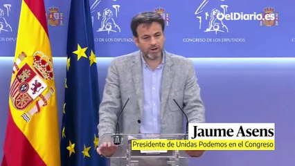 Unidas Podemos dice que la "pasividad" de Hacienda y la Fiscalía está permitiendo a Juan Carlos I "eludir la justicia"