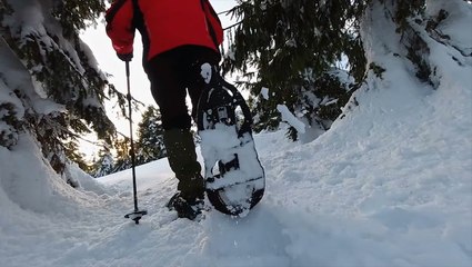 Snowshoeing experiences a boost in popularity this winter