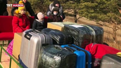 Rus diplomatlar drezin iterek Kuzey Kore'den çıkabildi