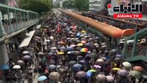 المحتجون يتحدون منع الشرطة ويجددون التظاهر في هونغ كونغ