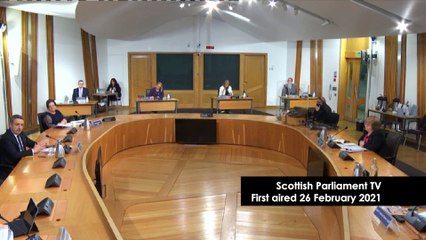 Alex Salmond Inquiry | Alex Cole-Hamilton MSP reminded  about line of questioning