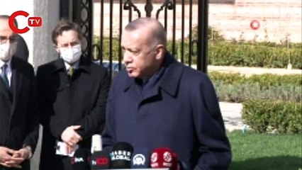 Erdoğan'dan 'Kanal İstanbul' tepkilerine yanıt