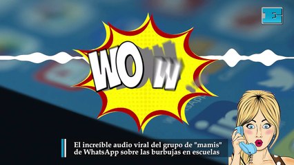 El increíble audio viral del grupo de mamis de WhatsApp