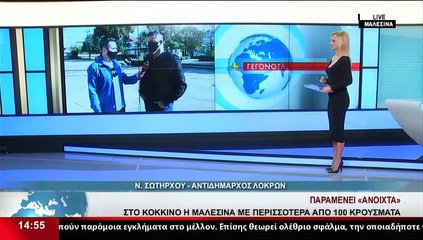 Ο Αντιδήμαρχος Λοκρών, Ν. Σωτήρχου, στο Star