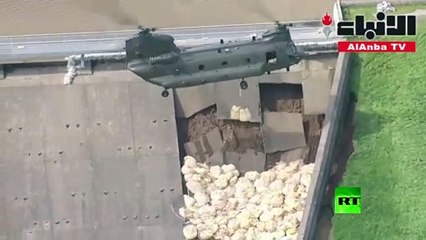 استدعاء الجيش البريطاني لمنع سد من الانهيار