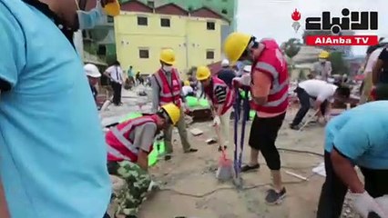 ارتفاع حصيلة المبنى المنهار في كمبوديا إلى 18 قتيلاً