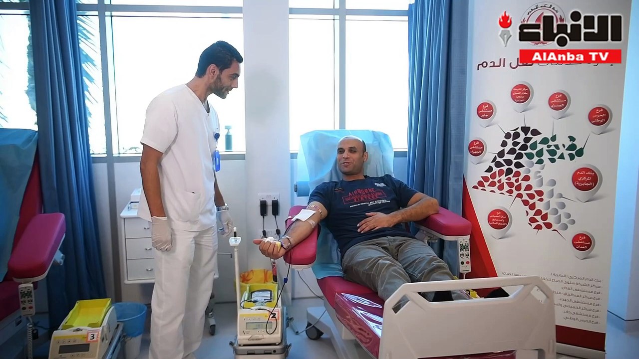 إدارة خدمات نقل الدم بوزارة الصحة نظمت حملة للت...