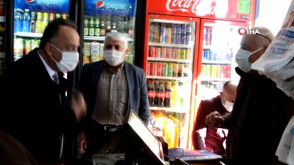 Hakkari esnafına teşekkür denetimi