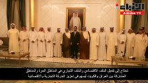 الوفد العراقي الزائر للكويت برئاسة رئيس البرلمان العراقي محمد الحلبوسي زار ديوان الحجرف