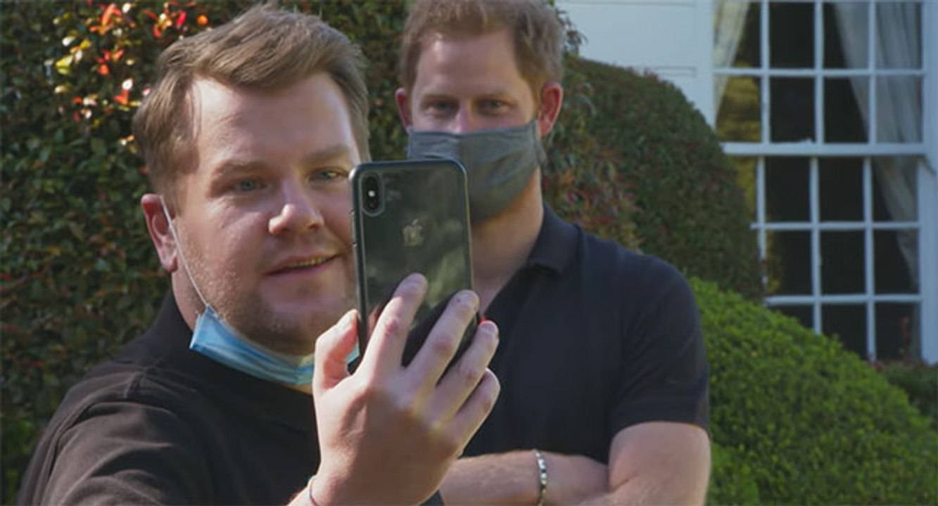Le Prince Harry défié par James Corden sur un parcours militaire