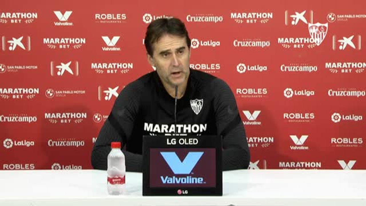 Lopetegui: "Si no damos nuestra mejor versión no podemos competir con el Barcelona"